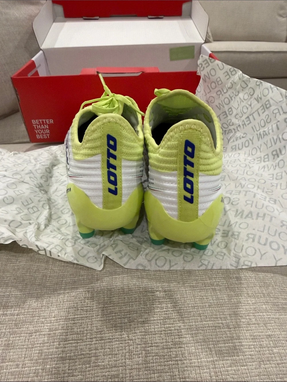 Lotto Solista 200 VIII FG  Soccer Cleat New In Box size US Man 7